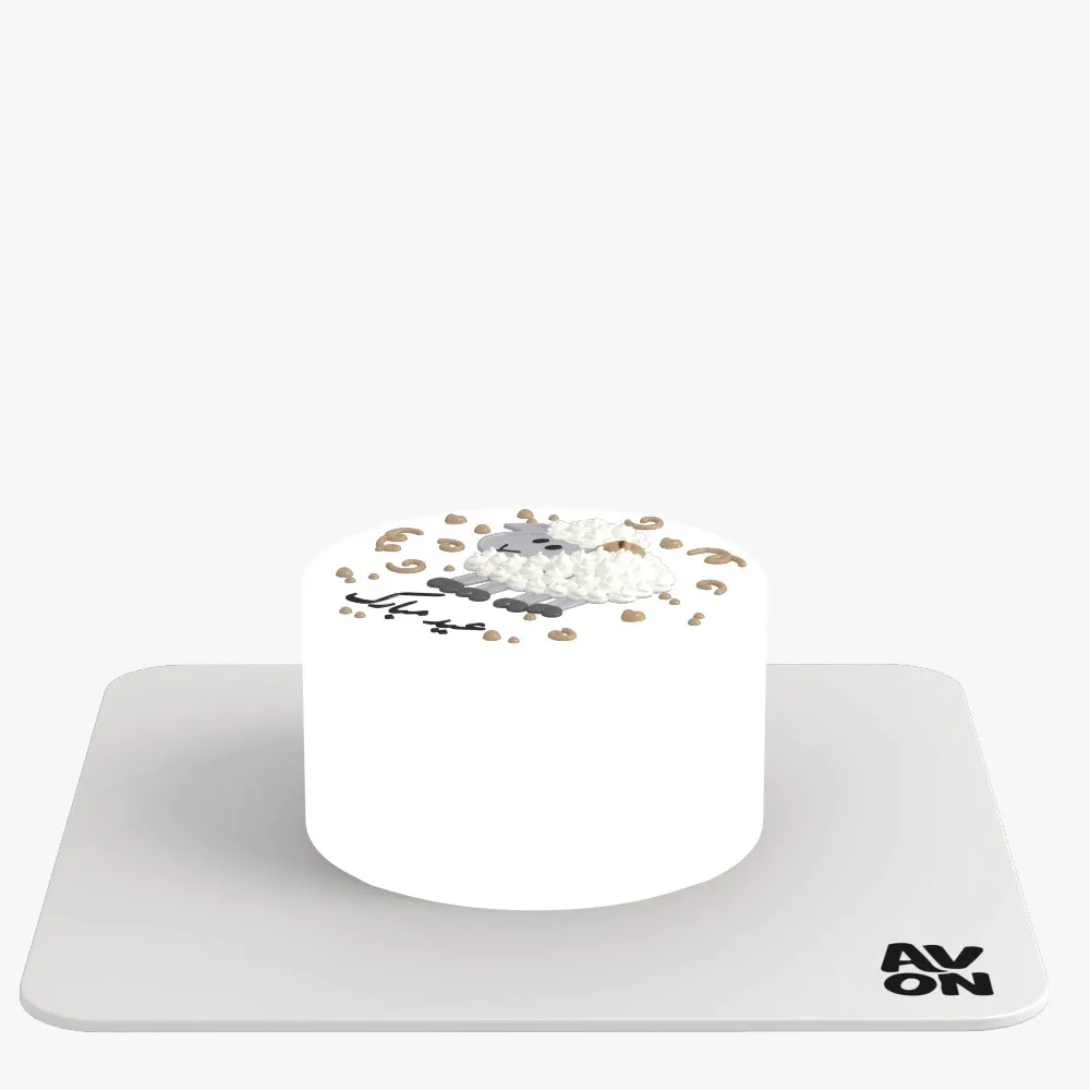 (Eid Adha Sheep (8 | دائري 4 إنش